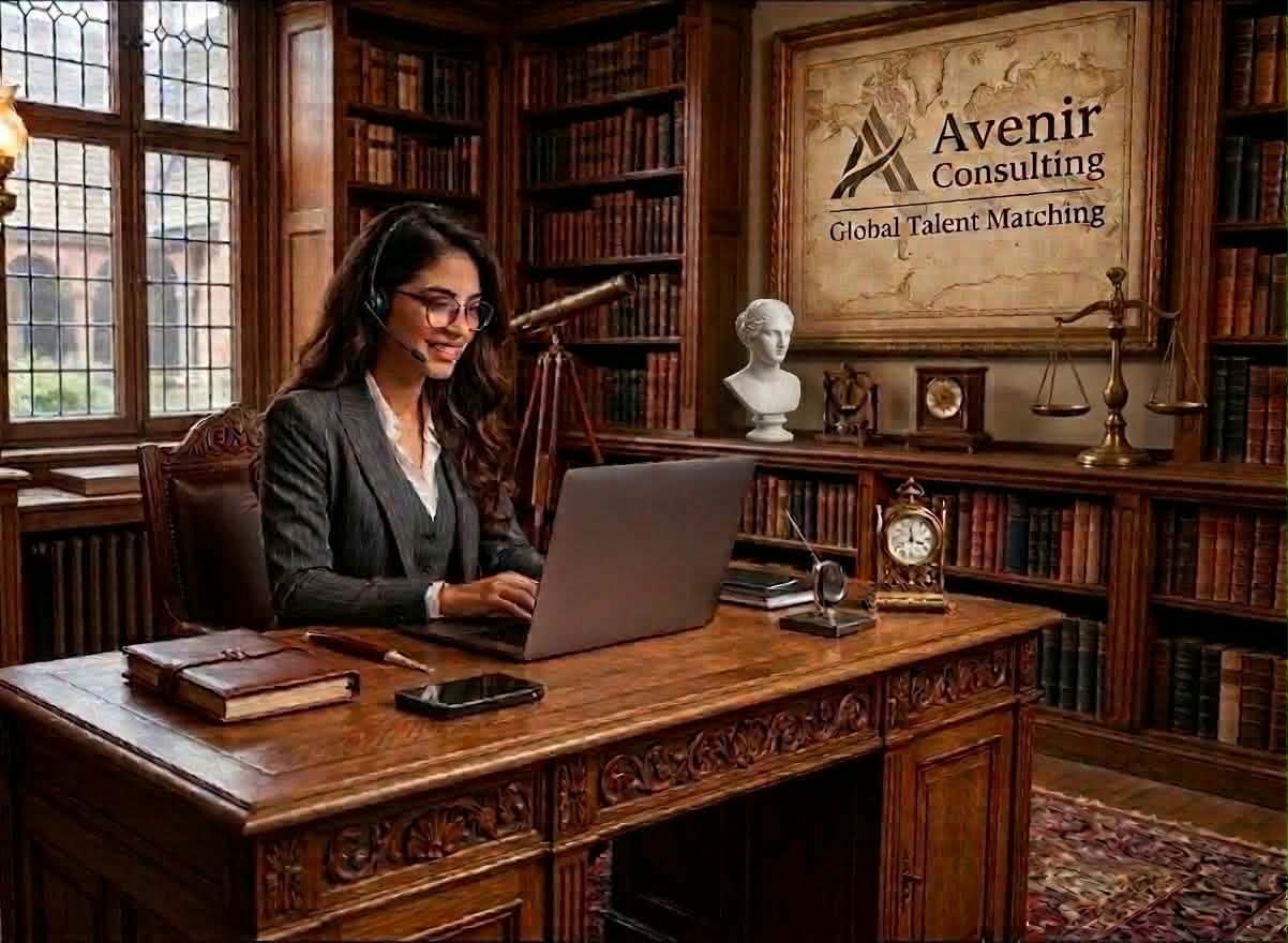 Kandidat i samtal och arbete hos Avenir Consulting